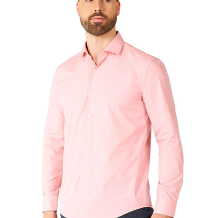 Camicia rosa chiaro da uomo OppoSuits