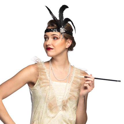 Set di costumi da Flapper 3 pezzi