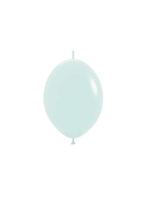 Palloncini Verde Pastello Opaco 15cm 50pz