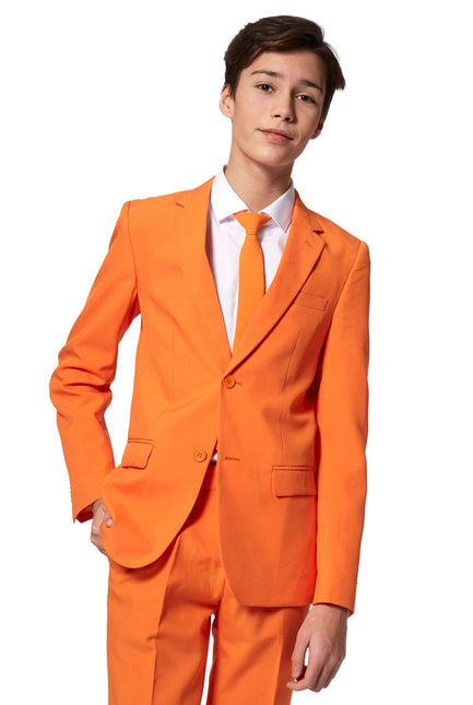 Tuta arancione ragazzo adolescente OppoSuits