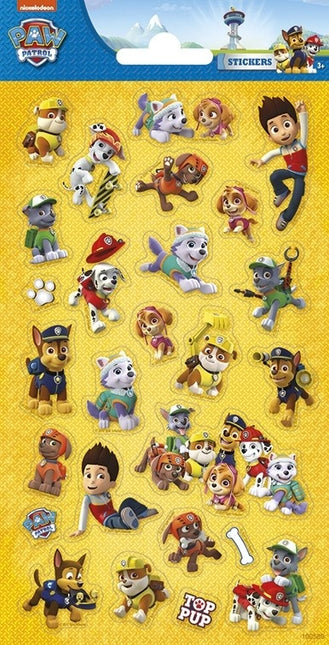 Adesivi Glitterati Paw Patrol