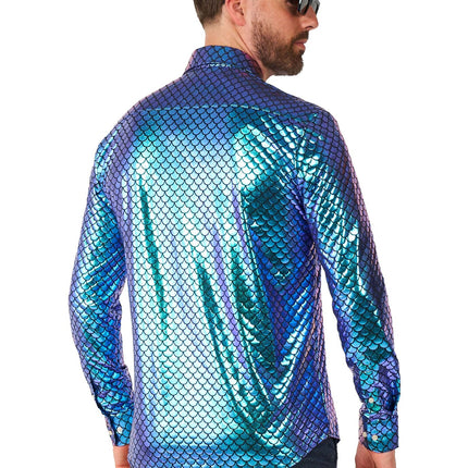 Camicia Disco Mermaid Uomo OppoSuits