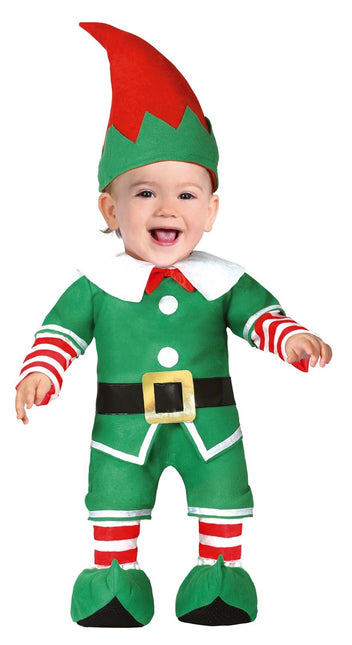 Tuta da elfo di Natale per bambini Deluxe