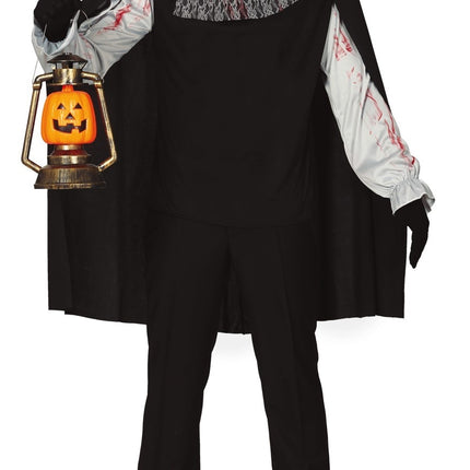 Costume da Vampiro Halloween Uomo Decapitato L