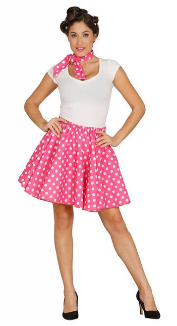 Set di costumi Grease Rosa anni '50 Donna L