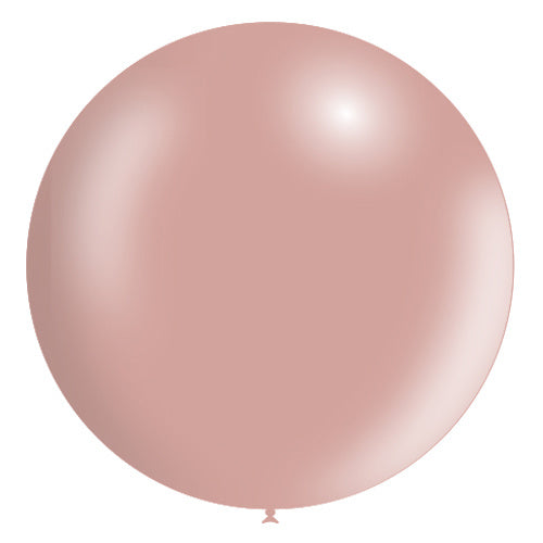 Palloncino gigante oro rosa XL metallizzato 91 cm