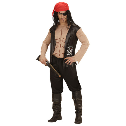 Costume da pirata uomo 2 pezzi