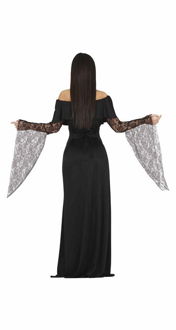 Costume di Halloween gotico da donna nero