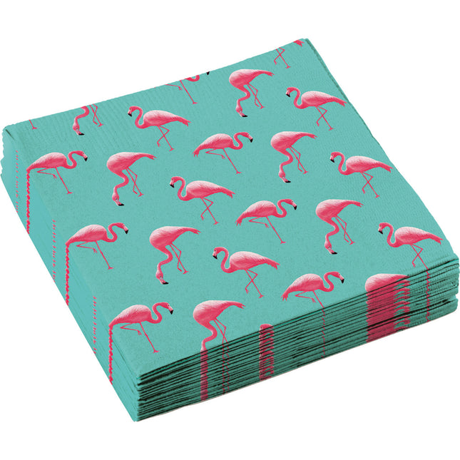 Tovaglioli Hawaii Flamingo Paradise 33cm 20pz