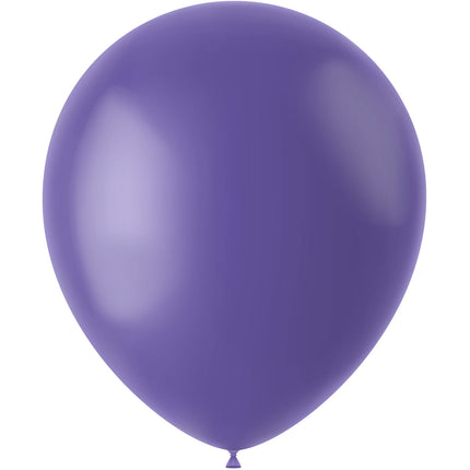 Palloncini lavanda blu fiordaliso 33cm 10pz