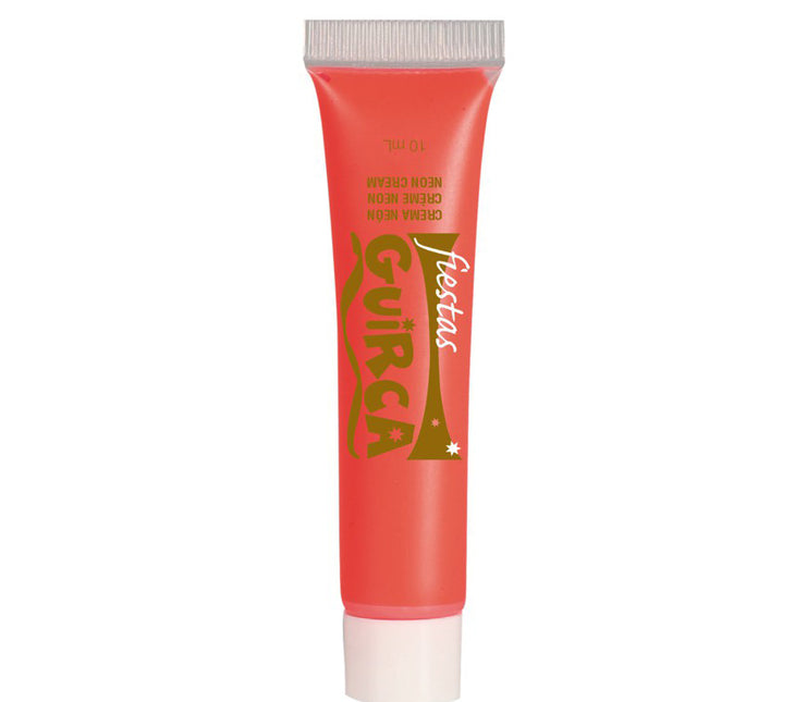 Tubo per trucco rosso neon 10ml