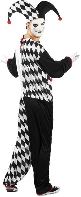 Costume da clown Giullare M/L