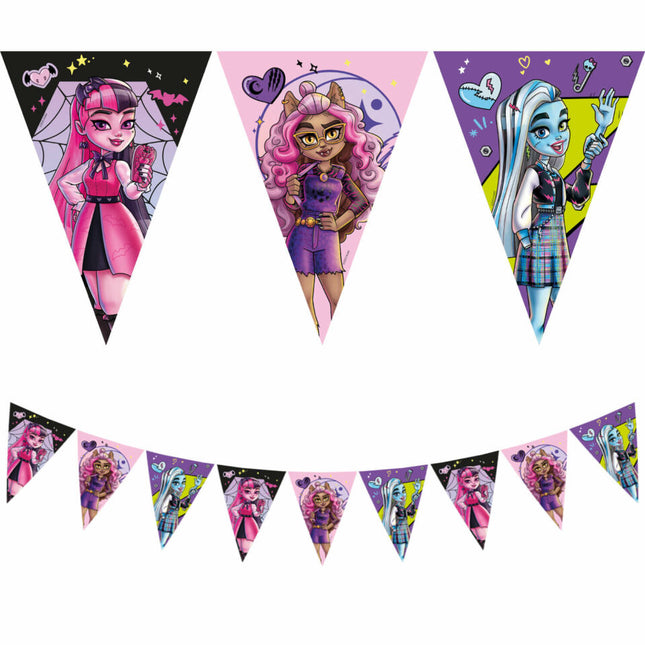 Ghirlanda di Monster High 2m