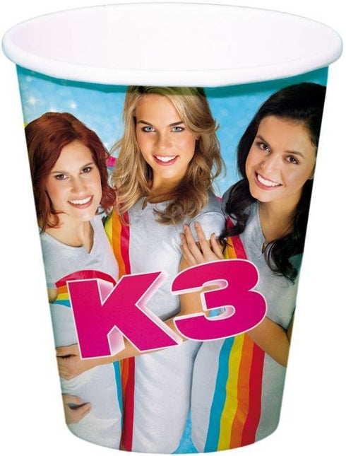 K3 Tazze in cartone 250ml 8pz