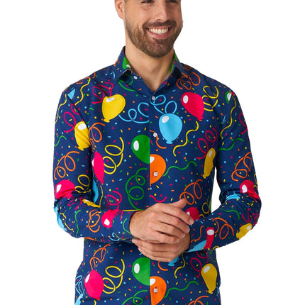 Camicia Party Balloons Uomo Suitmeister