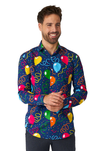 Camicia Party Balloons Uomo Suitmeister