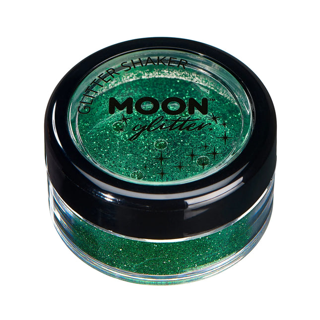 Moon Glitter Classic Fine Glitter Shakers Verde 5g