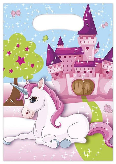 Sacchetti Unicorno Decorazione 23cm 6pz