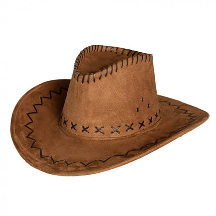 Cappello da cowboy Leatherlook