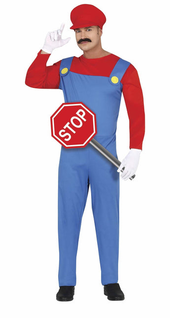 Costume Super Mario Rosso Blu Uomo