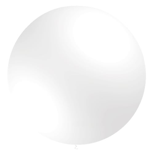 Palloncino gigante bianco XL 91 cm