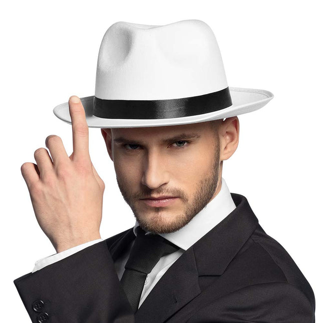 Cappello Mafia Bianco 38cm