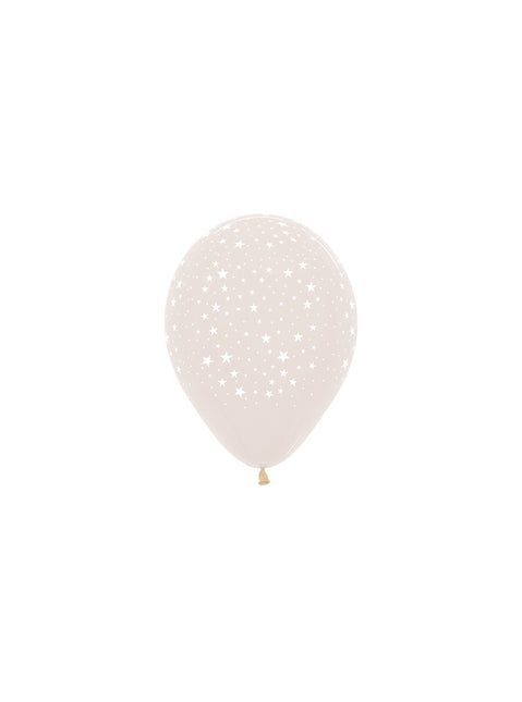 Palloncini Stelle Cristallo Trasparente 12cm 50pz