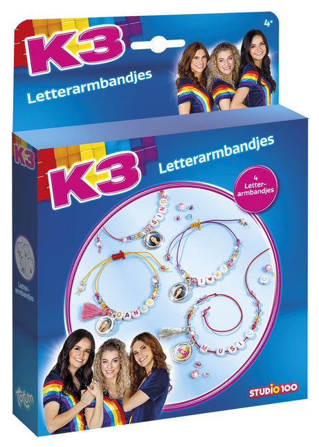 K3 Creazione di braccialetti di lettere