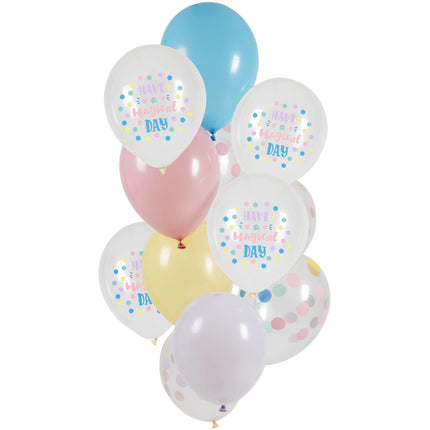 Palloncini Have A Magical Day 33cm 12pz