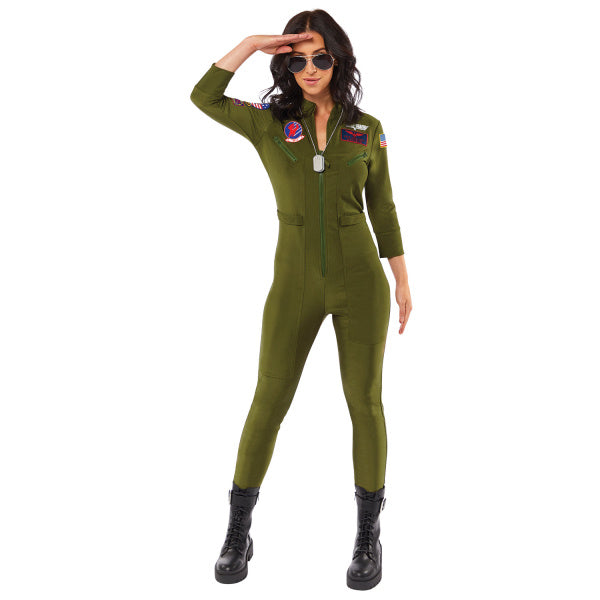 Costume adulti Top Gun Tuta Donna