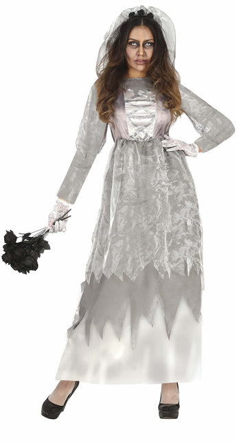 Costume Halloween Sposa Fantasma Donna