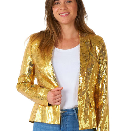 Blazer d'oro Paillet Donna Suitmeister