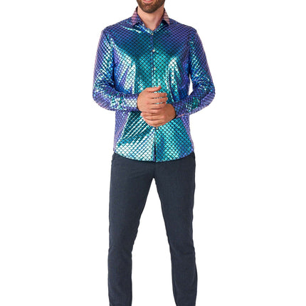 Camicia Disco Mermaid Uomo OppoSuits