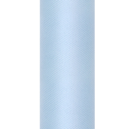 Rotolo di tulle azzurro 30cm 9m