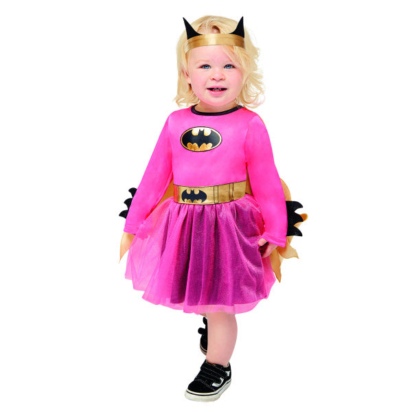 Costume da bambina Batgirl rosa