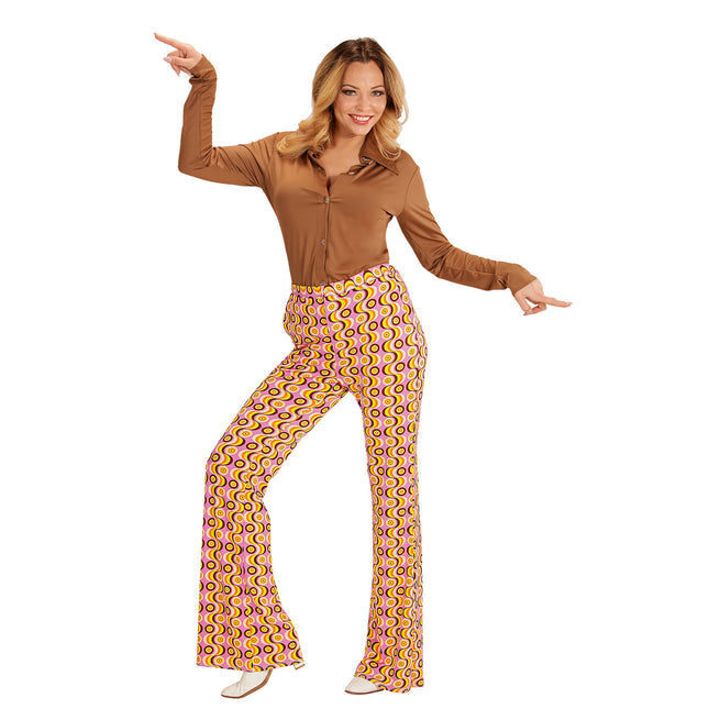 Pantaloni Disco 70S Donna