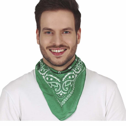 Sciarpa Bandana verde