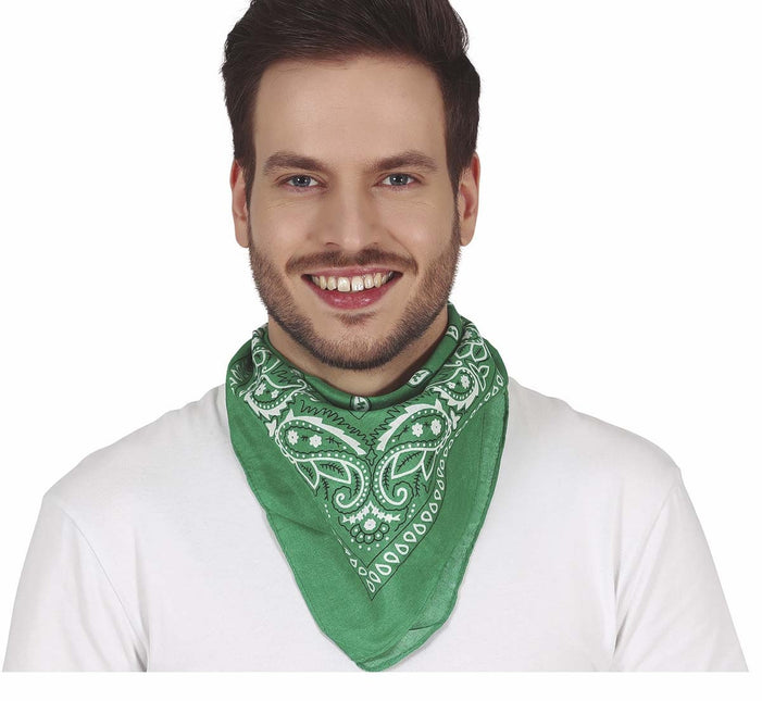 Sciarpa Bandana verde