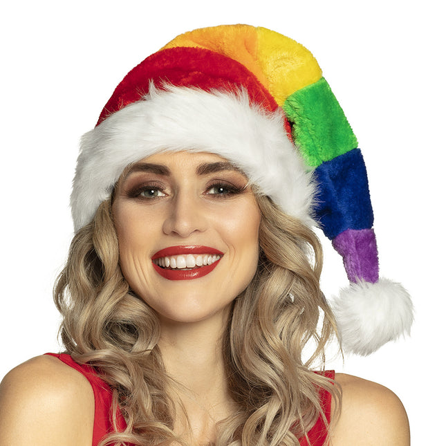 Cappello di Natale Arcobaleno