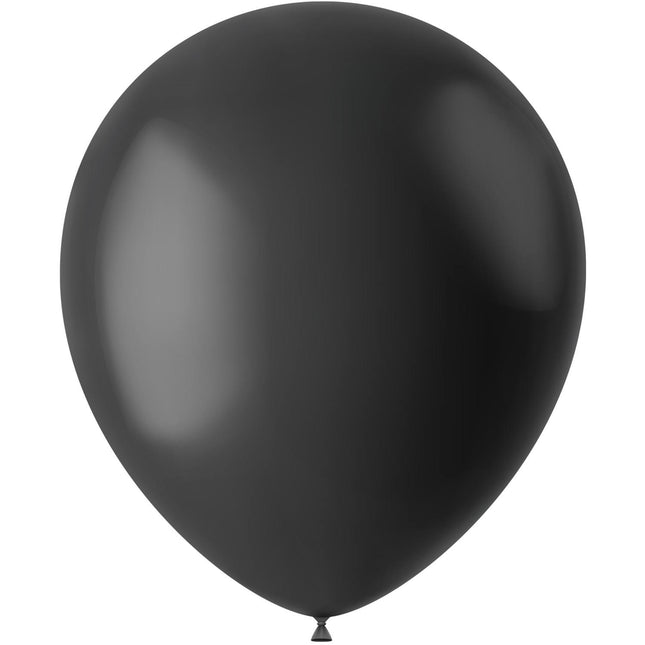 Palloncini neri Midnight Black 33cm 50pz