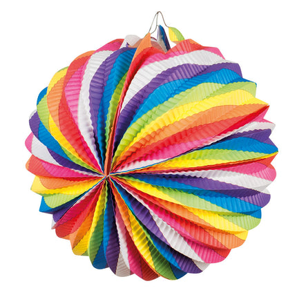 Palloncini Lanterne Arcobaleno 22cm 12pz