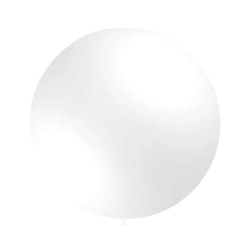 Palloncino gigante bianco 60 cm