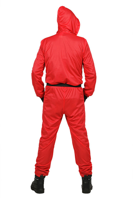 Costume da gioco da calamaro rosso bambino triangolo