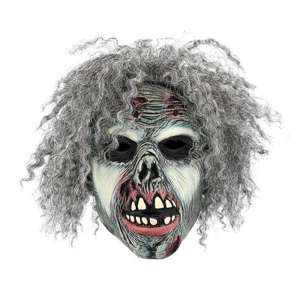 Maschera di Halloween Grigio Zombie