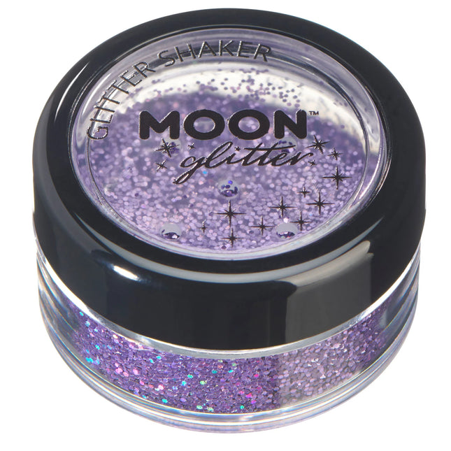 Moon Glitter Holographic Glitter Shakers Viola 5g