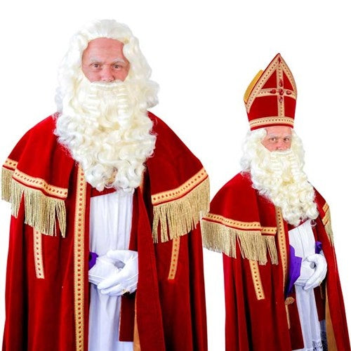 Barba di Sinterklaas Saint Kanekalon 45cm