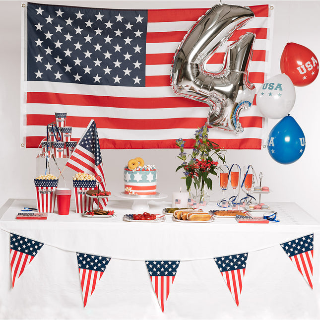 America Cups Party Paper 210ml 10pz