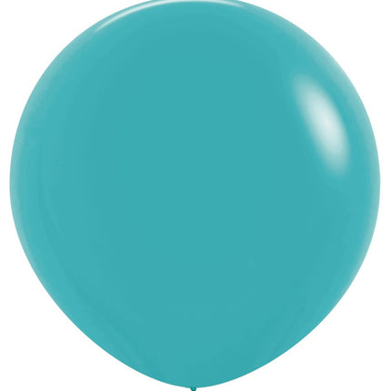 Palloncini blu caraibico 91cm 10pz