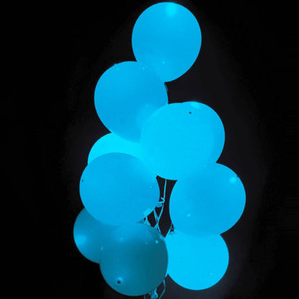 Palloncini a Led Azzurro 30cm 5pz