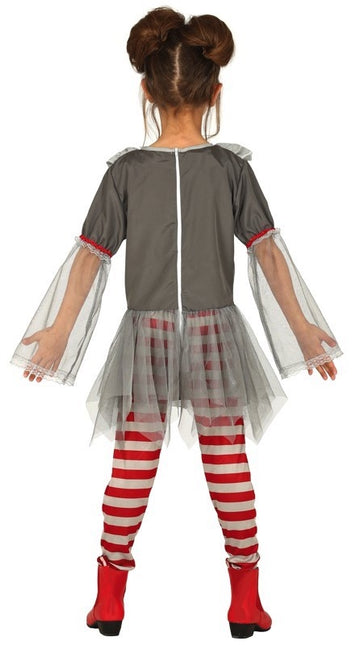 Costume di Halloween da clown scuro per bambino